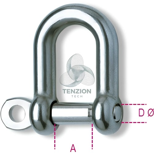 Grillo Dritto Per Connessioni Generiche Acciaio Inox AISI 316