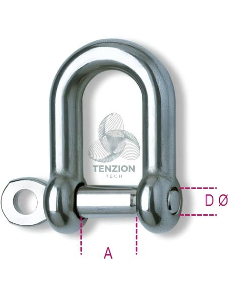 Grillo Dritto Per Connessioni Generiche Acciaio Inox AISI 316