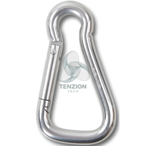 Moschettone Asimmetrico Per Connessioni Generiche Acciaio Inox AISI 316