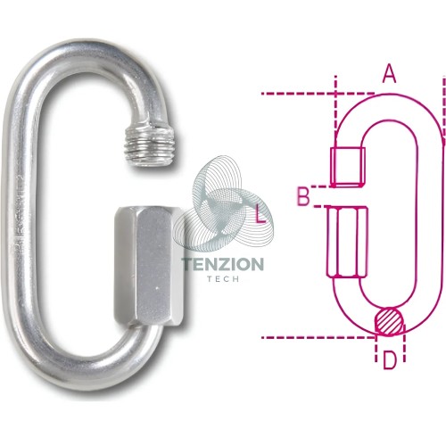 Maglia Di Giunzione Per Connessioni Generiche Acciaio Inox AISI 316