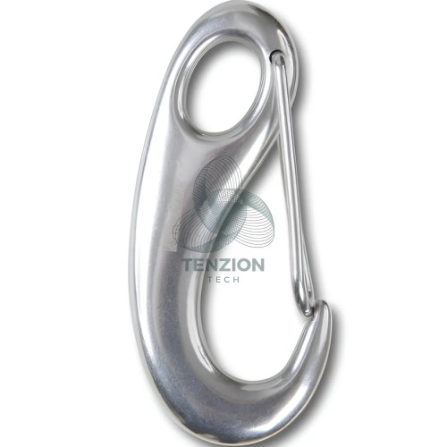 Moschettone A Gancio Con Sicura Acciaio Inox AISI 316