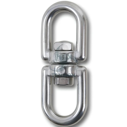 Girello Due Occhi Per Connessioni Generiche Acciaio Inox AISI 316