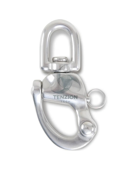 Moschettone A Sgancio Rapido Occhio Girevole Per Connessioni Generiche Acciaio Inox AISI 316