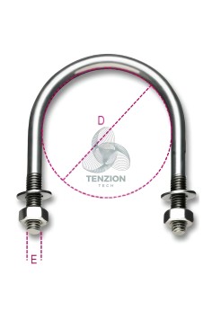 Collare Per Sostegno Tubazioni Acciaio Inox AISI 316 2