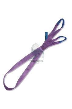 Braca Fascia Di Sollevamento Poliestere Alta Tenacità PES Viola 1T
