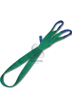 Braca Fascia Di Sollevamento Poliestere Alta Tenacità PES Verde 2T