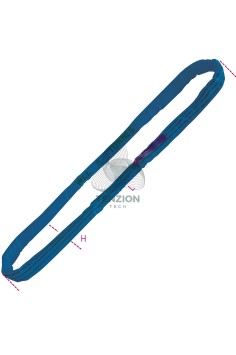 Braca Fascia Di Sollevamento Poliestere Alta Tenacità PES Blu 8T 2