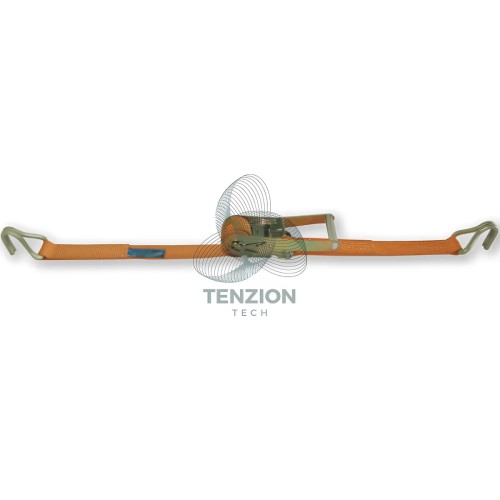 Set 2 Cricchetti 8182 8,5m Nastro Poliestere Alta Tenacità PES Ganci Uncino