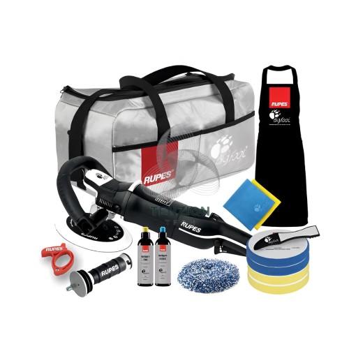 Kit Lucidatrice Rotativa Bigfoot Ø200mm 1200W - Rupes LH19E/DLX