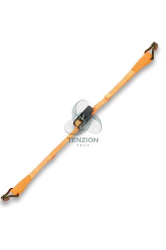 Sistema Di Legatura Ganci Uncino Con Cricchetto Tenditore Nastro Poliestere Alta Tenacità PES LC 400Kg 5m