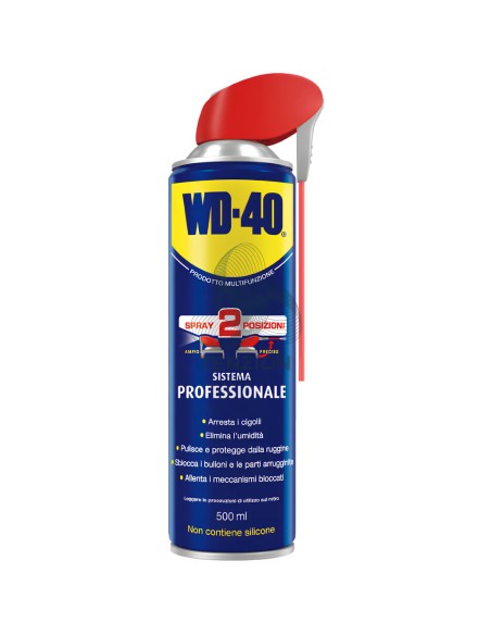 Lubrificante Multifunzione Sbloccante Doppia Posizione 500ml