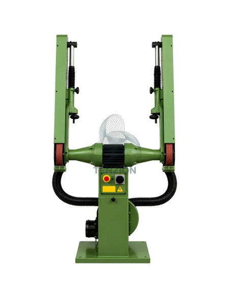 Levigatrice A Nastro Orientabile A Registrazione Telescopica A Due Bracci E Base 2000/2500x50mm 15-30m/s 400V