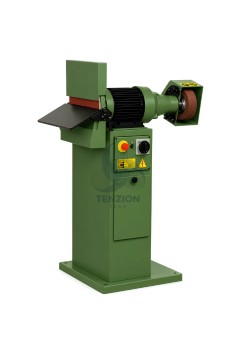 Levigatrice A Disco Con Pulitrice E Base Ø300mm Ø200/250mm 15-30m/s 400V
