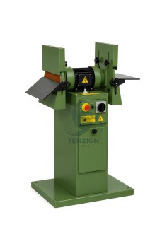 Levigatrice Doppio Disco Con Base Ø300mm 1400/2800rpm 400V