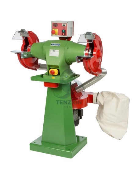 Smerigliatrice Da Banco Serie SE Industriale In Alluminio Ø200mm 230V 1HP