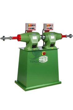 Pulitrice A Doppio Motore Con Alberi Indipendenti E Raffreddamento Forzato 400V 4+4HP