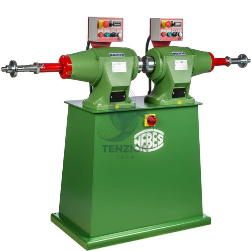 Pulitrice A Doppio Motore Con Alberi Indipendenti E Raffreddamento Forzato 400V 4+4HP
