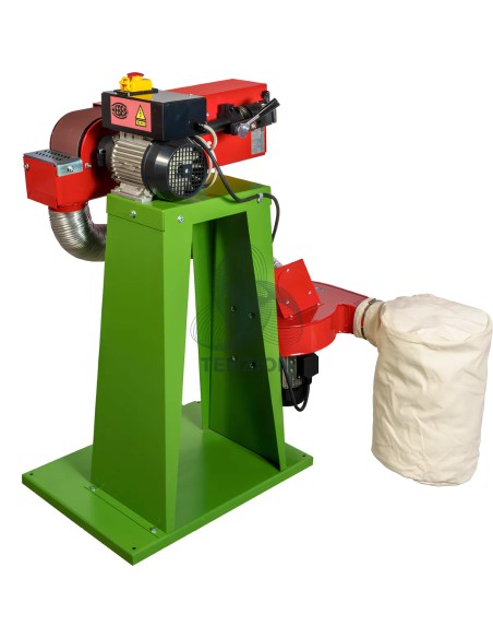 Sbavatrice A Nastro Con Colonna 1500x120mm 26m/s 230V 1,6HP