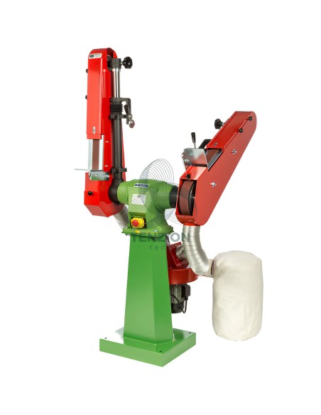 Sbavatrice Levigatrice A Nastro Con Aspirazione 2000x50mm 400V 2HP