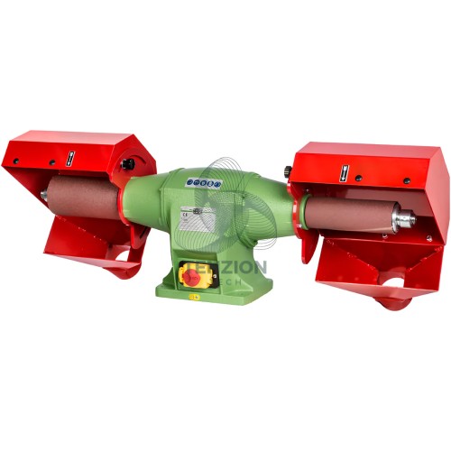 Levigatrice A Rulli Pneumatici Industriale In Ghisa 70-100-140x200mm 400V 2HP