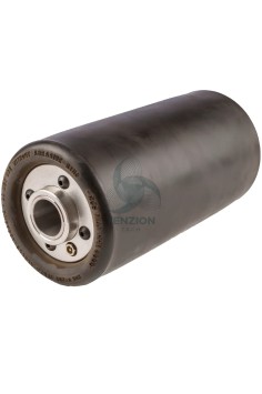 Rullo Pneumatico In Gomma Ø70x200mm Foro 30 Per Levigatrice A Rulli Pneumatici