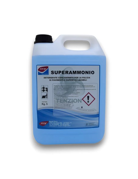 Detergente Superammonio 5Kg Concentrato | Socaf
