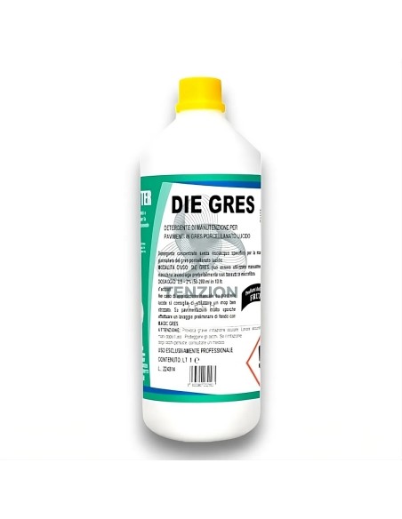 Detergente Die Gres Concentrato 1Lt Pavimenti Gres - Socaf