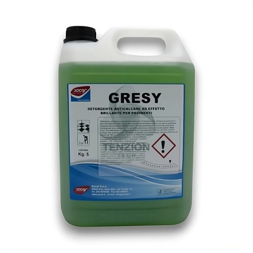 Detergente Gresy Anticalcare 5Kg Effetto Brillante | Socaf