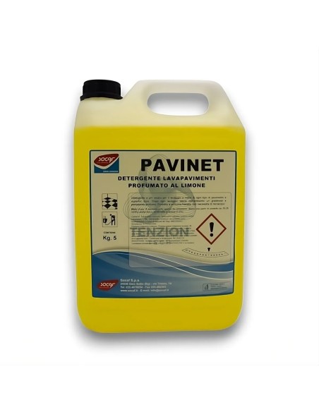 Detergente Pavinet Limone 5Kg Profumato | Socaf