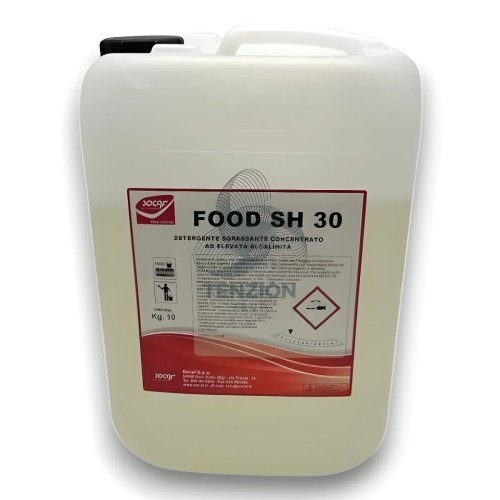 Food SH 30 Sgrassante Alcalino 10Kg Concentrato | Socaf