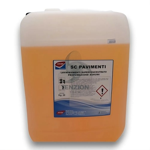 Detergente SC Superconcentrato Agrumi 5Kg Pavimenti - Socaf