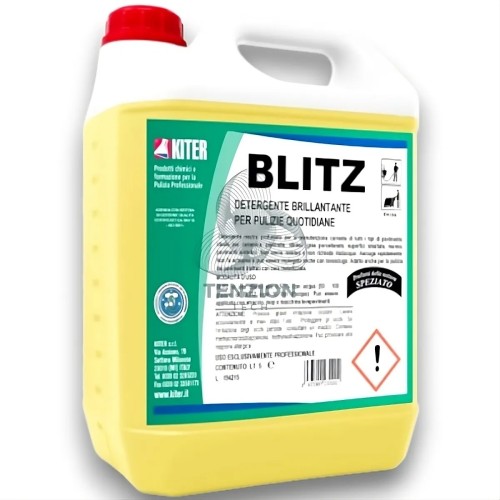 Detergente Blitz Brillantante 5Lt Pavimenti - Socaf