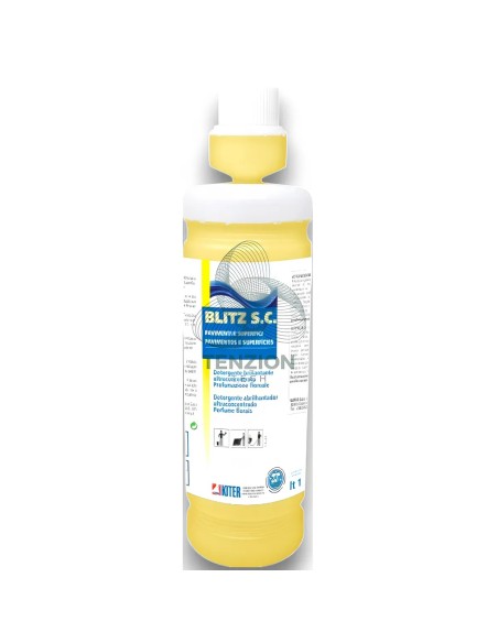 Detergente Blitz SC Neutro 1Lt Multiuso Pavimenti - Socaf