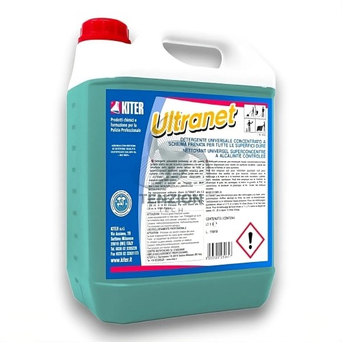 Detergente Ultranet Concentrato 5Lt Pavimenti - Socaf