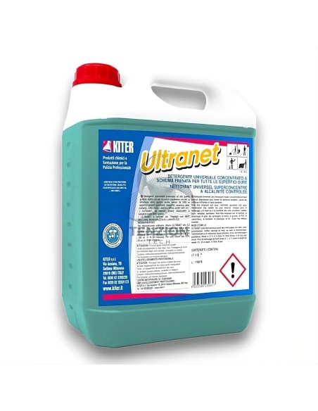 Detergente Ultranet Concentrato 5Lt Pavimenti - Socaf