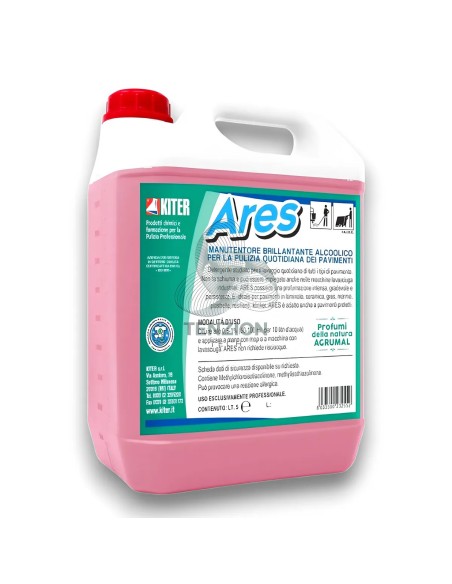 Detergente Ares Brillantante Alcolico 5Lt Pavimenti - Socaf