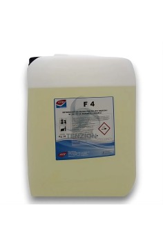 Detergente F4 Alcalino 25Kg per Superfici - Socaf