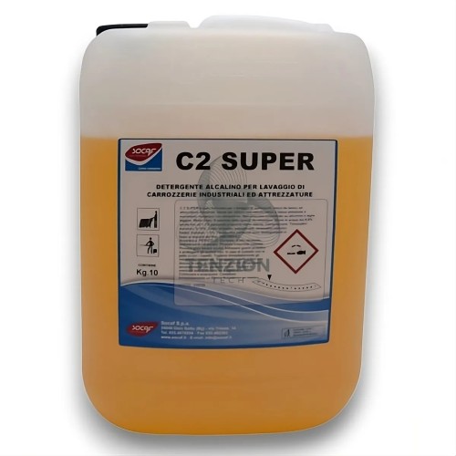 Detergente C2 Super Alcalino 10Kg per Pavimenti e Superfici