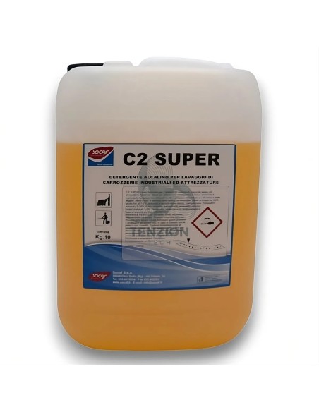 Detergente C2 Super Alcalino 10Kg per Pavimenti e Superfici