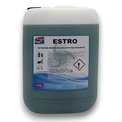 Detergente Estro Sgrassante Polivalente 10Kg - Socaf