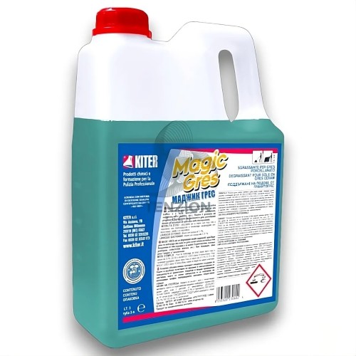 Detergente Magic Gres 3Lt Sgrassante per Pavimenti - Socaf