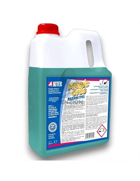 Detergente Magic Gres 3Lt Sgrassante per Pavimenti - Socaf
