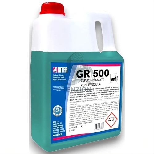 Detergente GR 500 Supersgrassante 3Lt Lavasciuga - Socaf