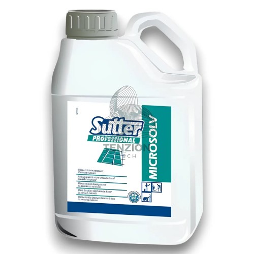 Detergente Microsolv Sgrassante 5Lt per Superfici - Socaf