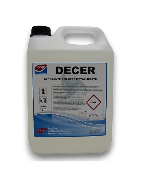 Detergente Decerante Concentrato 5Kg per Pavimenti - Socaf