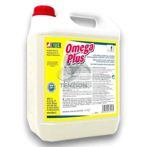 Cera Omega Plus Metallizzata 5Lt per Pavimenti - Socaf