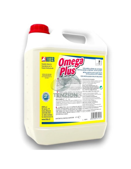 Cera Omega Plus Metallizzata 5Lt per Pavimenti - Socaf