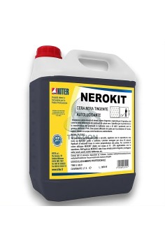 Cera Nera Autolucidante Nerokit 5Lt per Pavimenti - Socaf