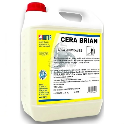 Cera Rilucidabile Autolucidante Cera Brian 5Lt - Socaf