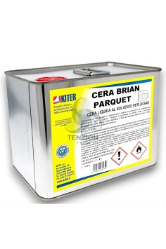 Cera Liquida Cera Brian 5Lt per Parquet e Legno - Socaf